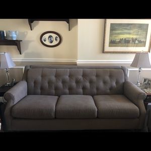 grey 3 piece beautiful couch